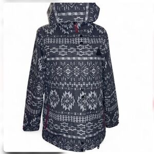 Aperture 10K Waterproof Aztec Snowboard Ski Jacket Large